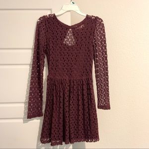 Long Sleeve Altar’d State lace dress